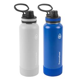 Thermoflask 885395101576 Insulated Water Bottle With Spout Lid 40oz 2 Pack Te... Fast Ship