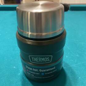 Thermos 041205725862 Stainless King Vacuum-insulated Food Jar With Spoon 16 Oz