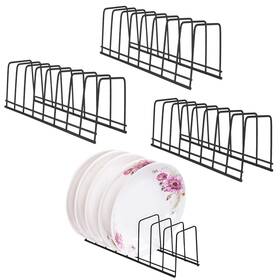01116 Tie-dailynec 4 Pack Pot Lid Holder Kitchen Organizer Cabinet Rack Suitable For Bak