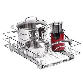 Tiger-pull-out 760635718267 Cabinet Organizer Heavy Duty Slide Kitchen Storage Shelves Cabi