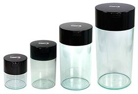 Tightpac 609465409443 Tightvac Set Of 4 - Patented Airtight Storage Container Multi-use Vacuum Co