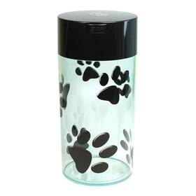 Tv5-cbkp Tightpac America Inc. Pawvac 24 Ounce Vacuum Sealed Pet Food Storage Container Black Cap And Clear B