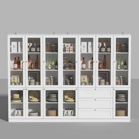 Timechee 764401284765 Modular Kitchen Utility Buffet Large Cupboard Pantry Display Case Timechee 764401284765 Modular Kitchen Utility Buffet Large Cupboard Pantry Display Case