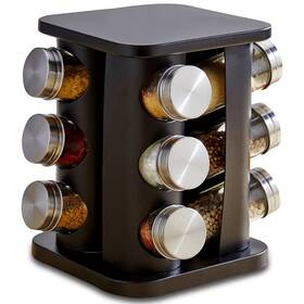 Fyang-01 Tinmix Revolving Spice Rack Organizer With 12 Jars Countertop Season Inch
