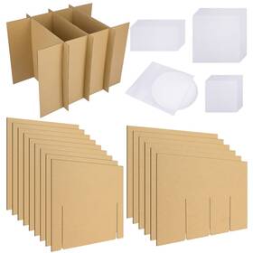 Tlswshsy 747749294689 4 Sets Dish Packing Kit Glass Dividers For Moving Boxes Kitchen