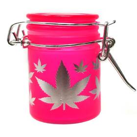 Tmi 852892007359 Airtight Glass Herb Mini Storage Jar With Clamping Lid In Choice Of Design F