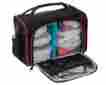 Tn-1162407 Lish Black Red Meal Management Bag Prep System W Portion Control Containers 841478119180