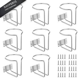 Qsaei9u5 Tobeelec Am555855 3 8 Pcs Boat Cup Holder Stainless Steel Universal Drink Holders Wall Silver