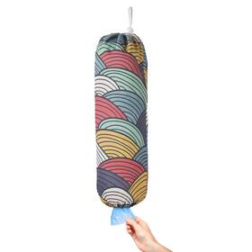 Togetrue 638457273762 Plastic Bag Holder Wall Mount Grocery Organizer And Dispenser F