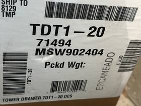 Tdt1-20 Tower Dcs 3 Drawer