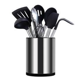 H276001 Towode Kitchen Utensil Holder Extra Large Stainless Steel Cooking Silverware Organiz H276001 Towode Kitchen Utensil Holder Extra Large Stainless Steel Cooking Silverware Organiz