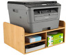 Tqvai-bmps Tqvai Bamboo Printer Stand With Compartments Workspace Storage 691195784891
