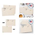 Trcp121bnf Recipe Cards Set Of Thick Double Sided Premium 074470312260