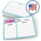 Trcp122adr Recipe Cards Set Of Mason Jar Thick Double 074470312642