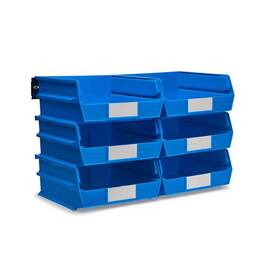 3-235bws Triton Products 14.5 Inch H X 22 W 10.875 D Yellow Plastic 6-cube Organizer