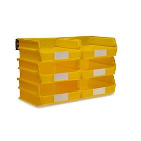 3-235yws Triton Products 14.5 Inch H X 22 W 10.875 D Yellow Plastic 6-cube Organizer