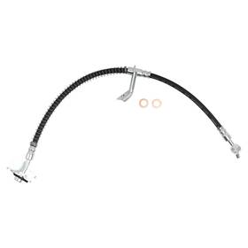Bla59573 Trq Front Right Brake Hose Passenger Side Compatible With 2017-2020 Hyundai E