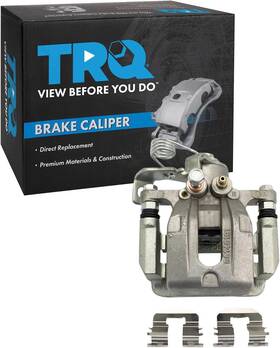 Cla34992 Trq Rear Right Brake Caliper With Bracket Passenger Side Compatible 2011-2016 Cla34992 Trq Rear Right Brake Caliper With Bracket Passenger Side Compatible 2011-2016