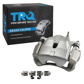 Cla35302 Trq Front Left Brake Caliper With Bracket Drivers Side Compatible 2010-2012