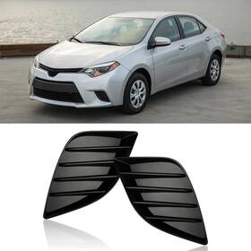 Cr14-flc Tulmtt Front Fog Light Cover Compatible With 2014 2015 2016 Corolla Abs L