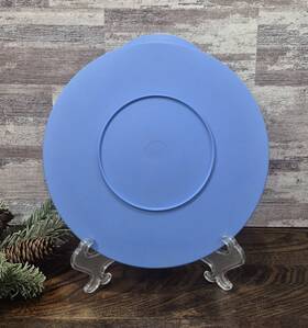 3092b-1 Tupperware Impressions 10 1/8 Inch Mixing Bowl Replacement Lid #3092b-1 Country Blue