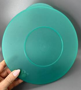 3094b-2 Tupperware #3094b-2 Impressions 8.5 Inch Bowl Replacement Seal Lid Sheer Teal