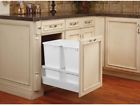Twcsd-18dm-2 Rev-a-shelf White Pull Out 0090713001524