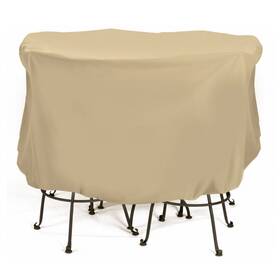 2d-pf74005 Two Dogs Designs Bistro Set Cover With Level 4 Uv Protection 74-inch X 44-inch La