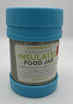 U-konserve 853768002416 Insulated Food Jar 12 Oz Stainless Steel Dishwasher Safe Bpa Free