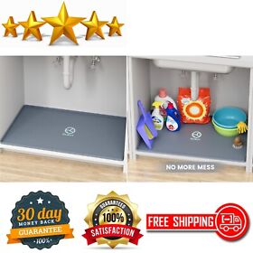 2342341 Under The Sink Mat Waterproof Mats For Bottom Of Kitchen Silicone