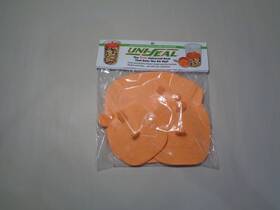 Uni-seal 860003532805 Lids New Orange / 4 Universal Vacuum Seals Multiple Sized