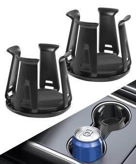 3299bjcj001 Unlrae 2pcs Cup Holder Insert Car Accessories Self Adhesive Plastic I