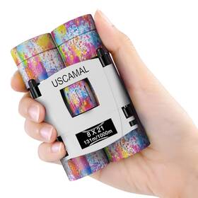 Wmsm-km-001a Uscamel Compact Binoculars For Adults And Kids 8x21 Small Ag