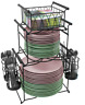 Utn-cady3tra Sorbus Buffet Caddy Stackable Set Includes Plate Napkin 744110868821 Utn-cady3tra Sorbus Buffet Caddy Stackable Set Includes Plate Napkin 744110868821