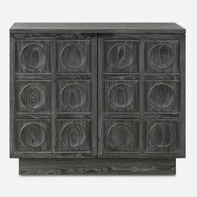 24426 Uttermost Shelby 39 Inch W Elm Wood Accent Cabinet - Ebony 24426 Uttermost Shelby 39 Inch W Elm Wood Accent Cabinet - Ebony