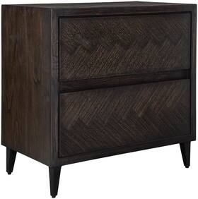25047 Uttermost Abba 30 Inch W 2 Drawer Wood Cabinet -