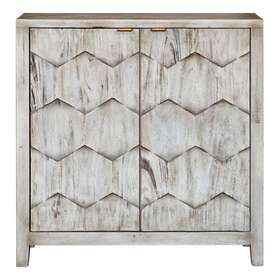 25862 Uttermost Catori 34 Inch W Mahogany Wood Cabinet - Off White 25862 Uttermost Catori 34 Inch W Mahogany Wood Cabinet - Off White