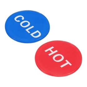 Uxcell 746453208456 10pcs Self Stick Hot/cold Water Label Acrylic Round Sticker Signs Markers Uxcell 746453208456 10pcs Self Stick Hot/cold Water Label Acrylic Round Sticker Signs Markers