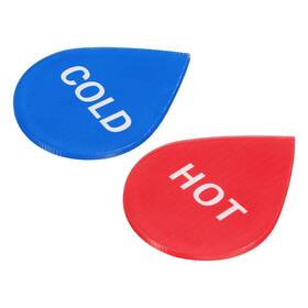 Uxcell 746453208609 10pcs Self Stick Hot/cold Water Label Acrylic Drop Shape Sticker Signs Uxcell 746453208609 10pcs Self Stick Hot/cold Water Label Acrylic Drop Shape Sticker Signs