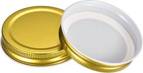 A22121500ux0982 Uxcell Mason Jar Lids 24 Pcs - Tinplate Canning Regular 70mm Gold A22121500ux0982 Uxcell Mason Jar Lids 24 Pcs - Tinplate Canning Regular 70mm Gold