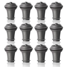 Synchkg071362 Vacu Vin Wine Saver Extra Stoppers Set Of 12 By Gray
