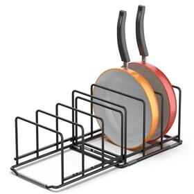 Vc-clc01 Vaekucean Adjustable 2.2in Pan Organizer Rack - For Pots Pans Cutting Boards Cookie She Vc-clc01 Vaekucean Adjustable 2.2in Pan Organizer Rack - For Pots Pans Cutting Boards Cookie She