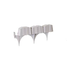 De-20sg Valley View Distinctive Edge 12 Inch X 6 2.5 Slate Gray Plastic Edging