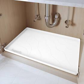 Snkm001wht Vangostella Premium Under Sink Mats For Kitchen Waterproof 34 Inch X 22 Extra Thick Non-sli