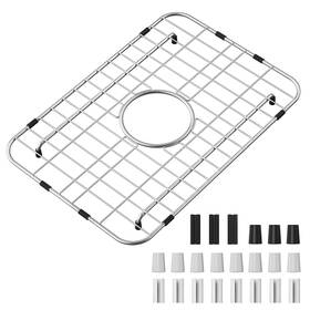 Vaucatu 769029687035 Sink Grid 18 Inch X 12-1/2 Kitchen Protectors Stainless Steel