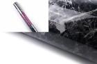 Vbs401 Very Berry Sticker Black Grey Granite Look Marble Effect Interior