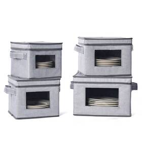 Veno 729105956950 4 Size China Storage Containers For Dishes Plate Hard Shell Christmas Holida