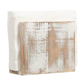 Vg-nahold-001-ww Vergoodr Rustic Wooden Paper Napkin Holder Farmhouse Storage Dispenser For Tabl