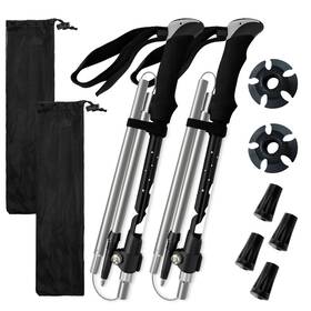 Vihicamp 799787939169 Collapsible Trekking Poles For Hiking - Lightweight Foldable 2 Vihicamp 799787939169 Collapsible Trekking Poles For Hiking - Lightweight Foldable 2