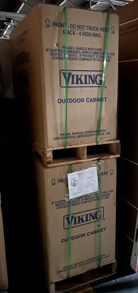 Vtpo1810ss Viking 18 Inch Pullout Trash Cabinet With Storage Drawer - Stainless Vtpo1810ss Viking 18 Inch Pullout Trash Cabinet With Storage Drawer - Stainless